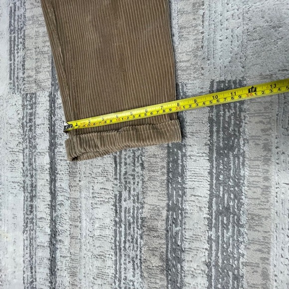 Vintage Bill Robinson Sons Brown Corduroy Pleated Relaxed Fit Mens Pants 32 x 30 - Picture 10 of 12